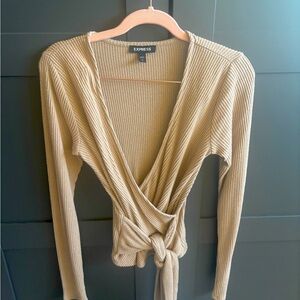 Express Wrap Tie Shirt